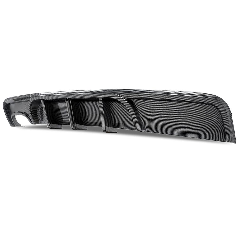 Rear Diffuser Bumper for BMW 1Series E82 Coupe 135i M Sport Carbon Look F1 Style E82 Rear Lip with Light