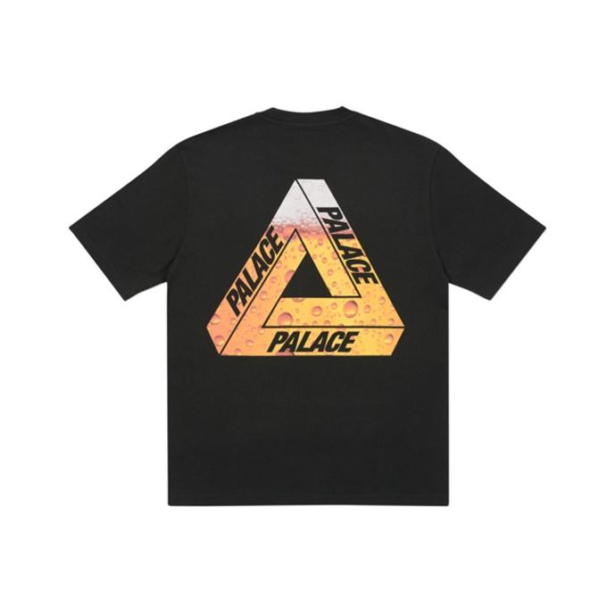 Футболка Palace Tri-Lager, черные топы унисекс P19TS219 S