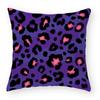 Colorful Leopard Print Sofa Decorative Cushion Cover Pillow Pillowcase Polyester 45*45 Throw Pillow Home Decor Pillowcover