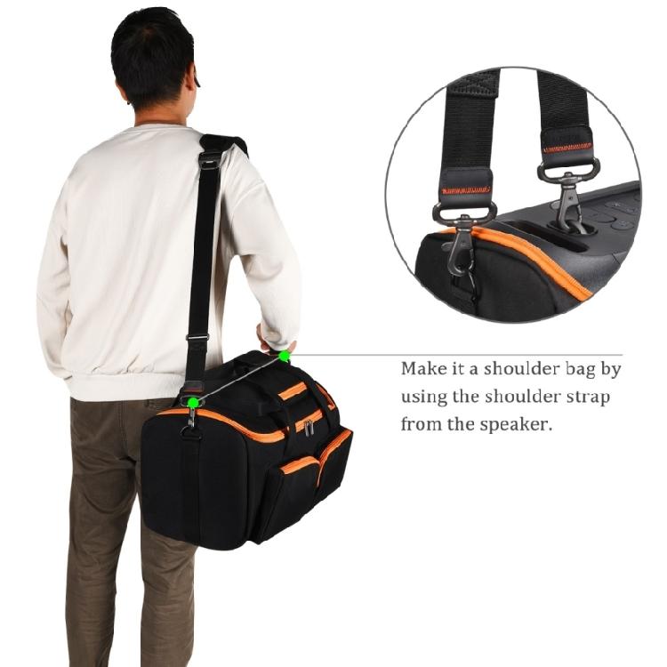 Speaker Bag Travel Case Replacement for Bluetooth-compatible Portable Speaker Carry Bag Backpack Speaker Organizers