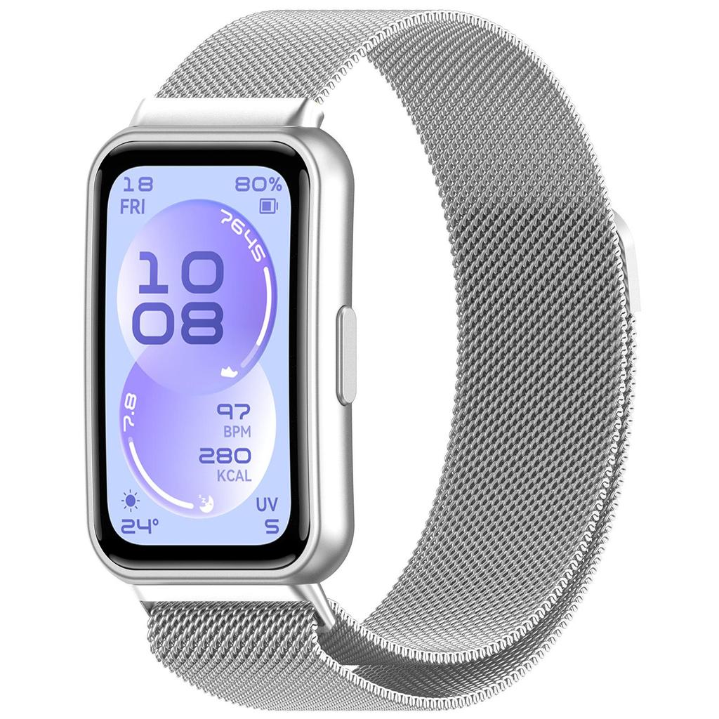 Milanese Loop Band For Huawei Band 11/11 NFC Stainless Steel Mesh Strap for Huawei Band 11 Pro Bracelet Wristband