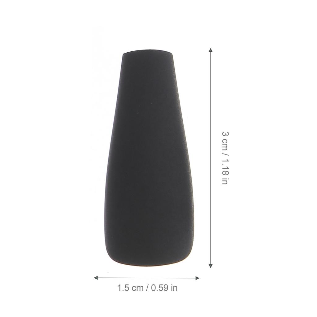 100Pcs Matte Long Coffin Fake Nails Ballerina Shape Full Cover False Nails Extra Long Press on Nail Tips for Elegant Manicure
