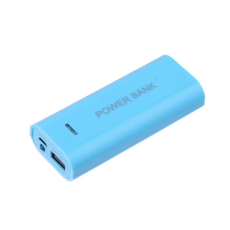 

Портативный кейс для повербанка DIY 2 ячейки 18650 бокс для аккумуляторов для зарядки смартфона 5 В 1 А для аккумулятора 18650 с индикатором