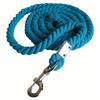Baisher 118-Inch Heavy-Duty Cotton Lead Rope for Horses - Soft, Non-Electric, Triple-Strand Braided with Alloy Hook - Perfect fo