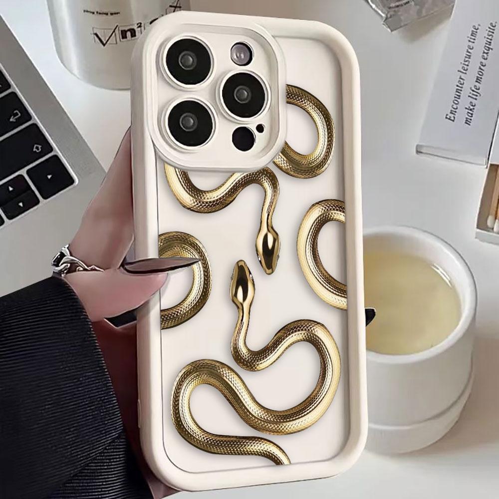 

Gold Black Purple Snake Phone Case For HONOR X9D X9B X9A X8C X8B X8A X8 X7A X6A X7 X9 MAGIC 5 6 7 8 Y9 DIY Shell Capa Case Cover HONOR X7