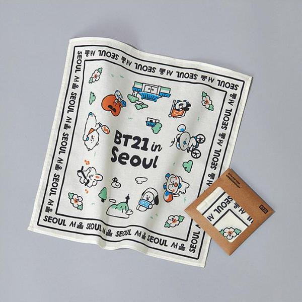 BT21 Kapesník z edice Soul (3 Možnosti)