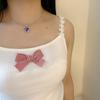 French Retro Butterfly Rabbit Pendant Necklace - Simple, Versatile Clavicle Chain
