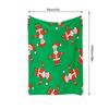 Soft Fluffy Throw Blanket Cozy Warm Microfiber Blanket Bedspread Living Room Decor Home Gifts Holiday Christmas Pattern