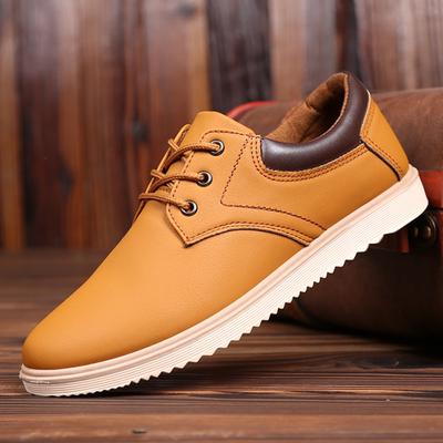 Spring and Summer Men's Non-slip Work Shoes Waterproof Casual Leather Shoes Young Men's Shoes with All Fashion Shoes Chef Shoes