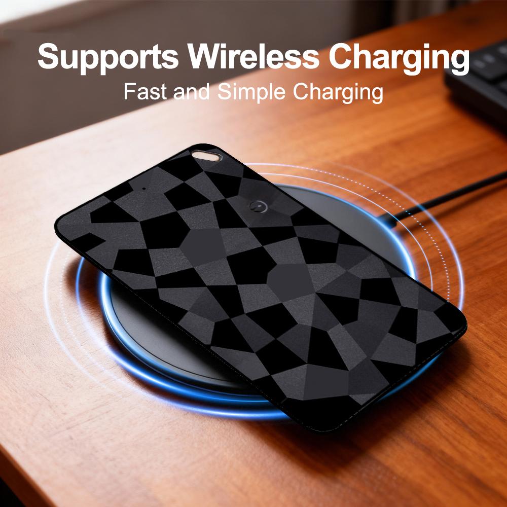 Smart Tag Wallet Tracker Card Dual System Anti-Lost GPS Tracker Item Finder Compatible With Google Find Hub Apple Find My