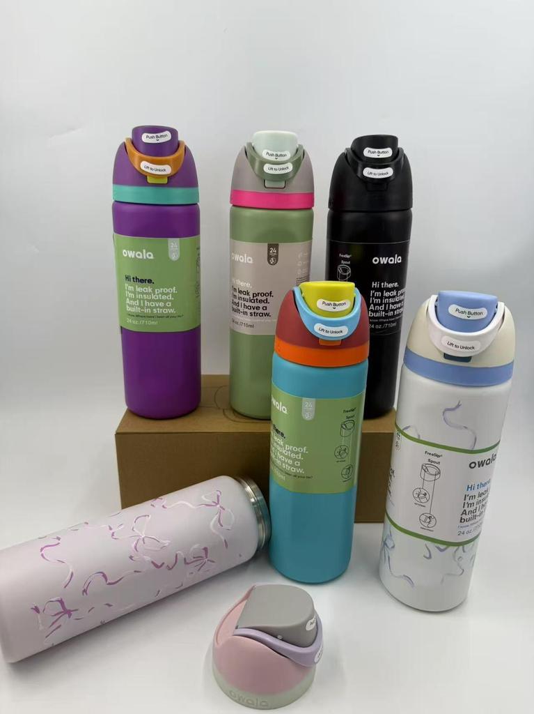 Large Capacity Stainless Steel Vacuum Insulated Fruit Cup & Sports Bottle