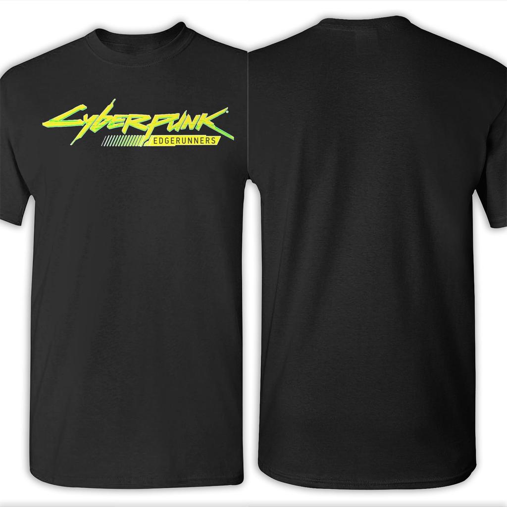 Men Women Cyberpunks Edgerunner cartoon anime  T Shirt Cotton Graphic Printing Tee Shirts  Top Clothing