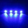 4x LED Boat Light Silver Waterproof Underwater For RXP-X 260 AMPHIBIANS QUADSKI  Seadoo RXT-X  Seadoo GTX WaveRunner PWC