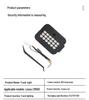 Applicable Lexus LM500 Tailgate Lamp: Special Rear Trunk Add-on In Black, Two-Color Lighting