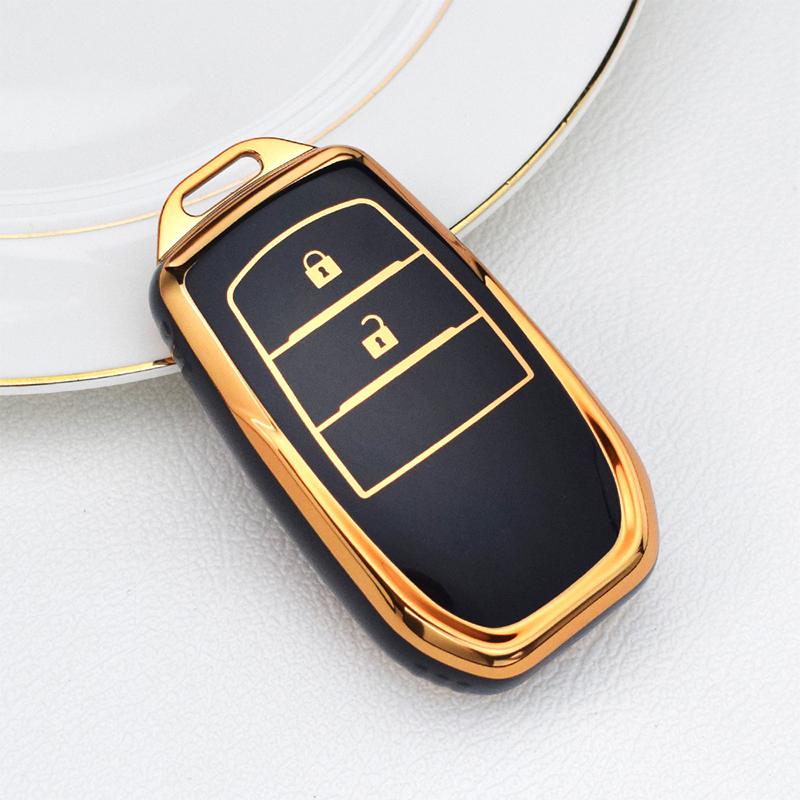 2/3/4 tasten Fernbedienung Schlüssel Fall Abdeckung Shell Fob Für Toyota Fortuner Rav4 Highlander Yaris Auris Camry land Cruiser Prado 150 Mark X Venza