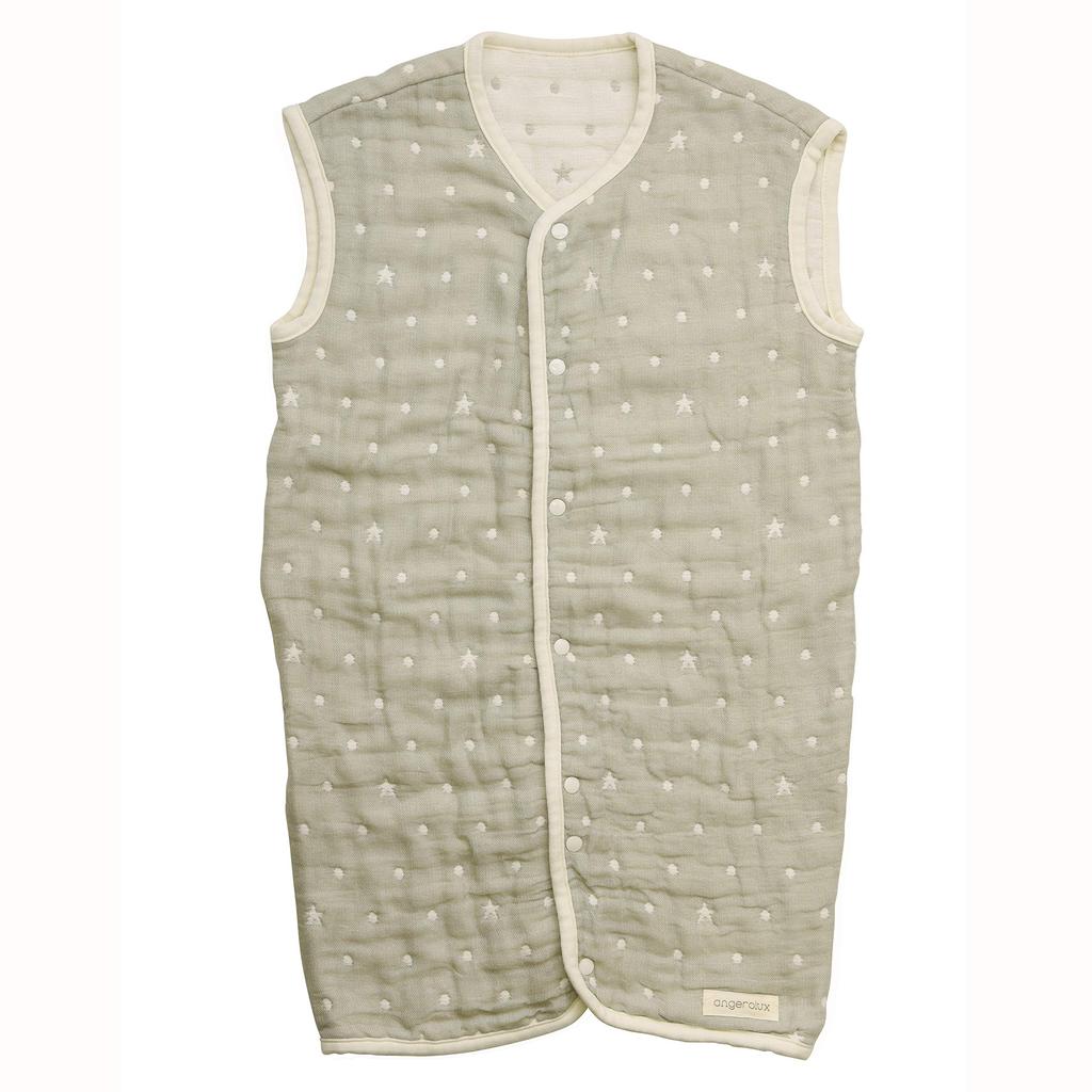 Angerolux for Preventing Colds and Irregular Sleeping Made In Moss Year-Round Sleeper, Breathable, 6-Layer Gauze, 2-Way, Positions, Autumn/Winter,