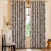 1pz LOZUJOJU Tende Oscuranti 100% Stile Campagna Americana Tende Stampate con Piante per Camera da Letto Soggiorno Finestra Balcone per Decorazione Casa