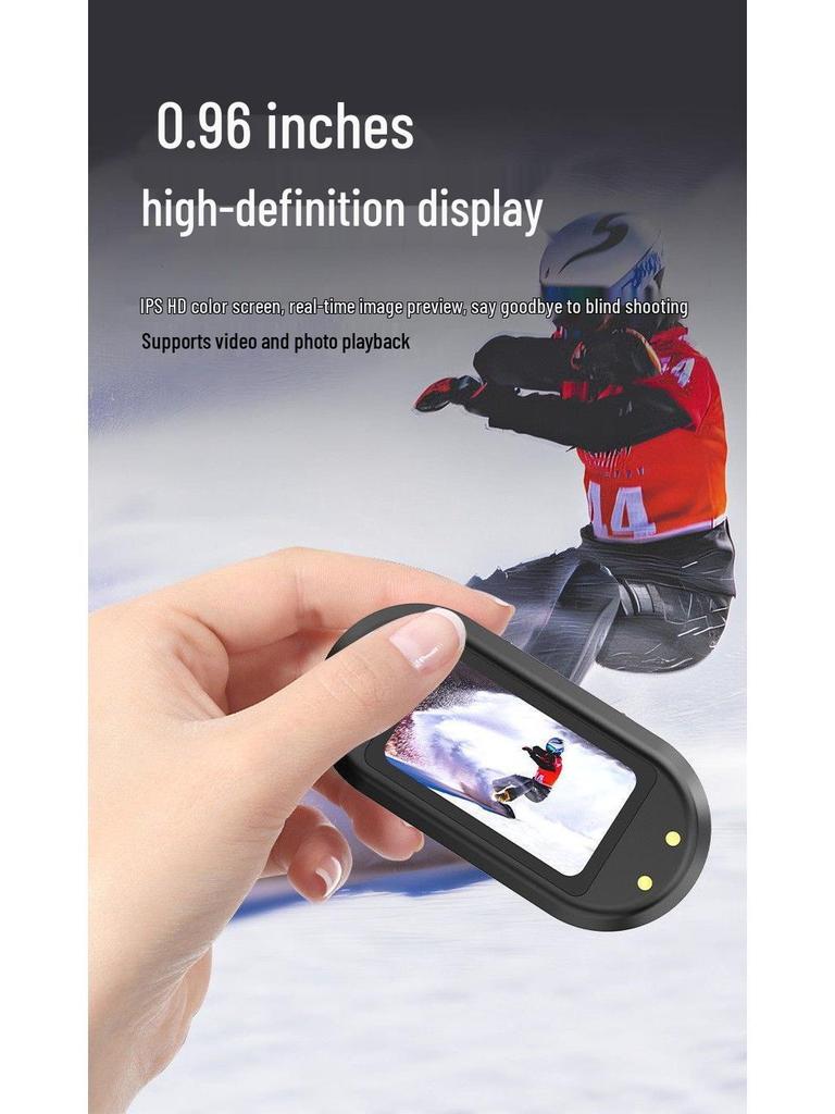 HD Action Camera for Students: Magnetic, Rechargeable, Outdoor Recorder for Motorcycles & Bicycles