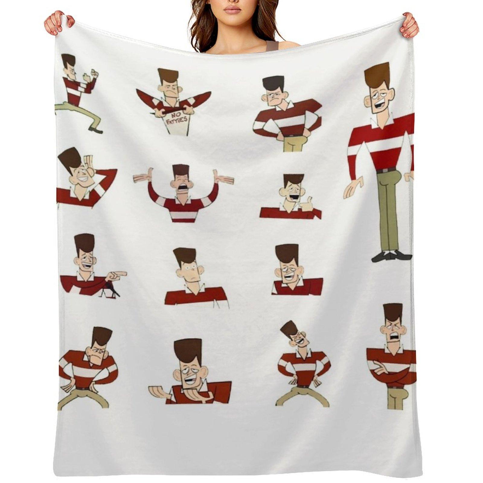 JFK Clone High Pack Gifts Men Women Throw Blanket Stuffeds Sleeping Bag For Baby Summer Beddings Blankets 30x40in