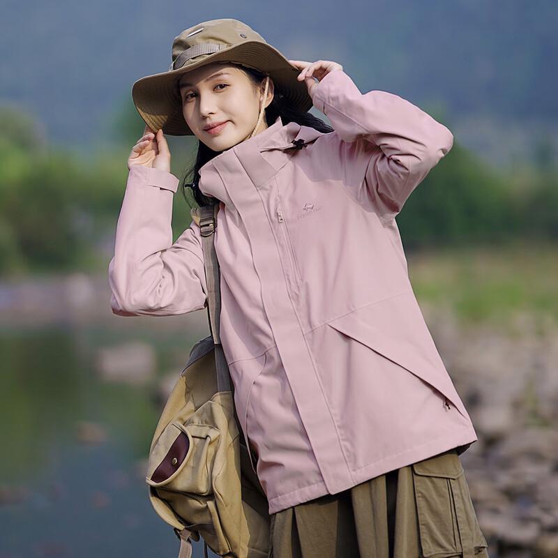 Women's Windproof Waterproof Hard Shell Hiking Jacket