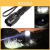 High-power Led Flashlight With Adjustable Focus For Camping And Hiking