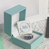 Classic design 925 sterling silver women's ring natural octagonal iolite real gemstones fine jewelry for Anniversary party gifts