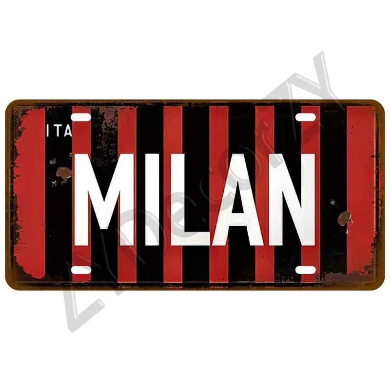 Man Cave Decoration Decor Capital City Plates Plate Vintage Sign For Restaurant Bar Pub Cafe Metal Sign Plaque Landmark