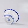 Hand drawn blue and white exquisite tea cup hollowed out ceramic Kung Fu single cup tea set teacup