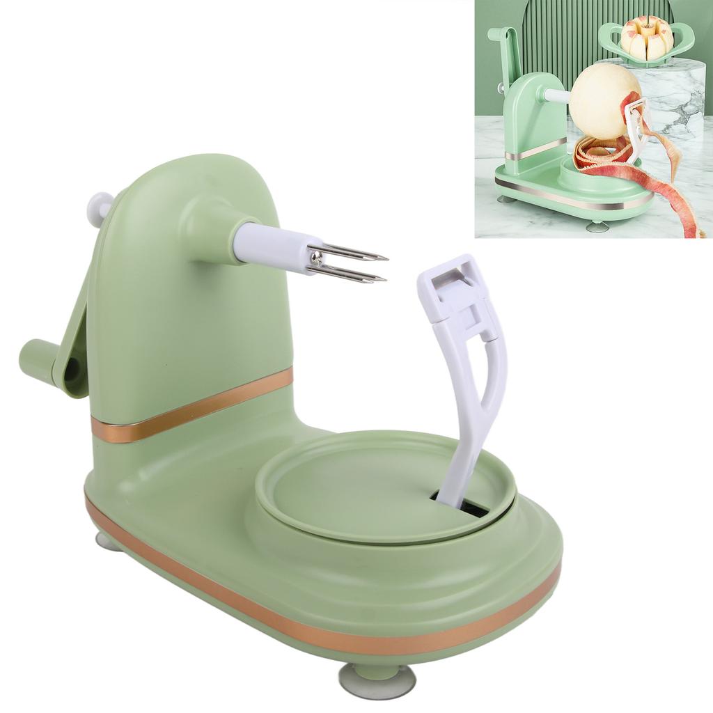 Fruit Peel Machine Multi Function PP Stainless Steel Hand Crank Peeler for Kitchen Home