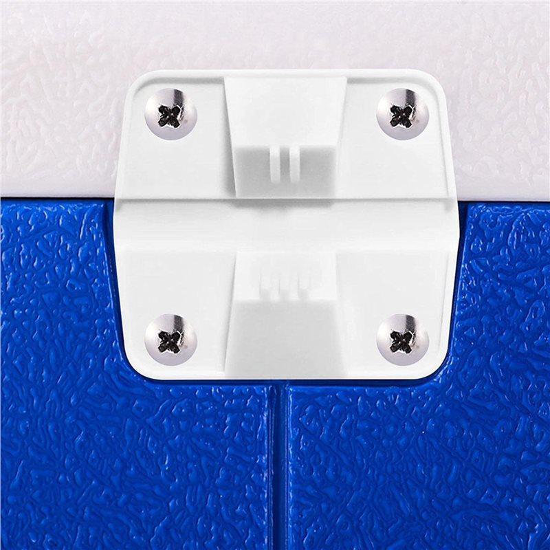 4 Pack Cooler Plastic Hinges With Screws Set, Cooler Hinges Replacement Parts, For Camping Coolers