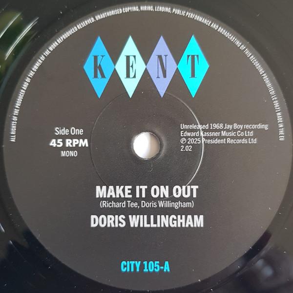 

7inch Record DORIS WILLINGHAM, TAYLOR BROTHERS - Make It On Out / I m Holding On CITY105 KENT SELECT 2025 UK Soul/Funk