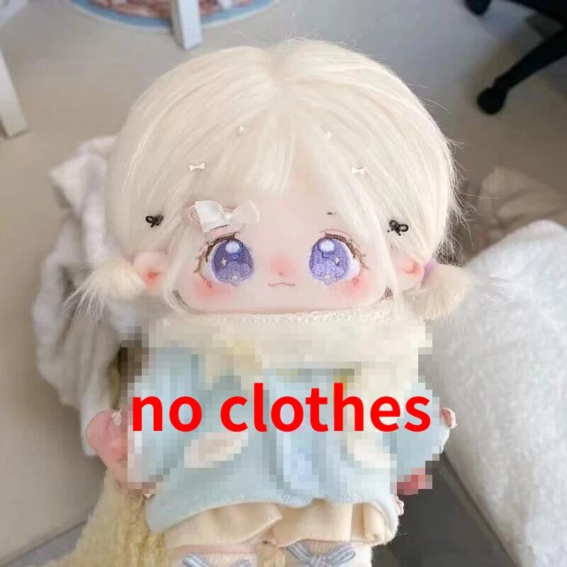 Vêtements de Poupée en Coton Cartoon 20cm Sweat à Capuche Requin Manteau en Peluche Accessoires Tenue pour Poupées Idoles Corée Kpop EXO Star Cadeau