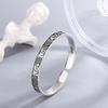 Retro Star & Moon Flower Open Bangle for Women