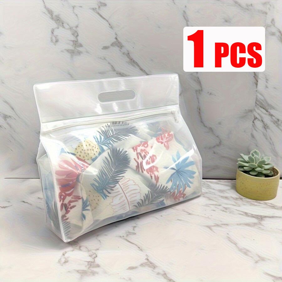 

Portable EVA Waterproof Organizer Bag Swimming Bag Zipper Design Toiletry Makeup Bag for Wet Dry Separation Beach Storage