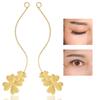 2Pcs Magnet Grafting Eyelashes Auxiliary Tool Metal False Lashes Extension Display Holder