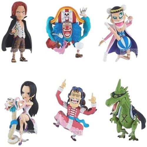 

Коллекционная фигурка ONE PIECE World WT100, памятная фигурка Эйитиро Оды, сто пиратов, сто просмотров, 5 [наборы из 6 типов (Полная комп.)]