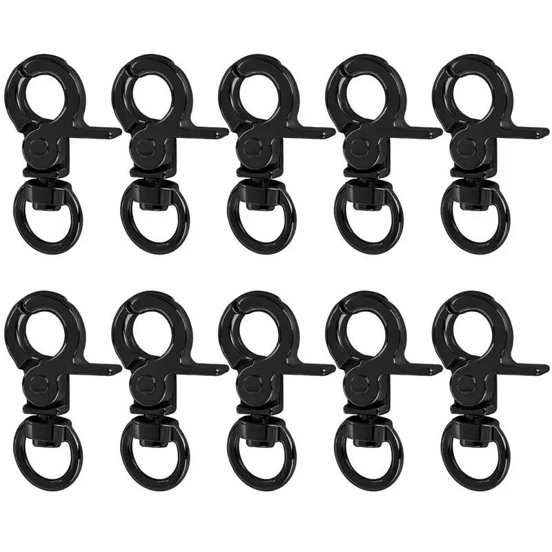 10PCS Small Clamp Buckle Zinc Alloy Material Electroplated Alloy Buckle DIY KeyChain Bag Part Accessories