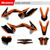 MCHMFG For KTM SX SXF XC XCF 2013 2014 2015 EXC XCW 2014 2015 2016 Graphics Decals Stickers Kits Number Name Background
