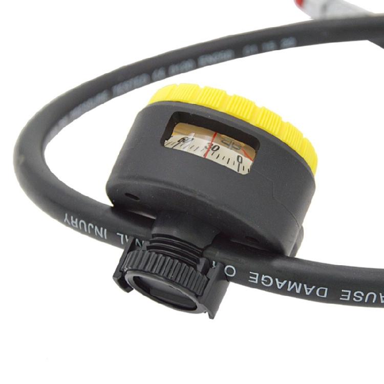 Pipe Clamp Compasses Diving Compasses Outdoor Underwater Glowing Compasses Watertight Water Sport Swimming Compasses