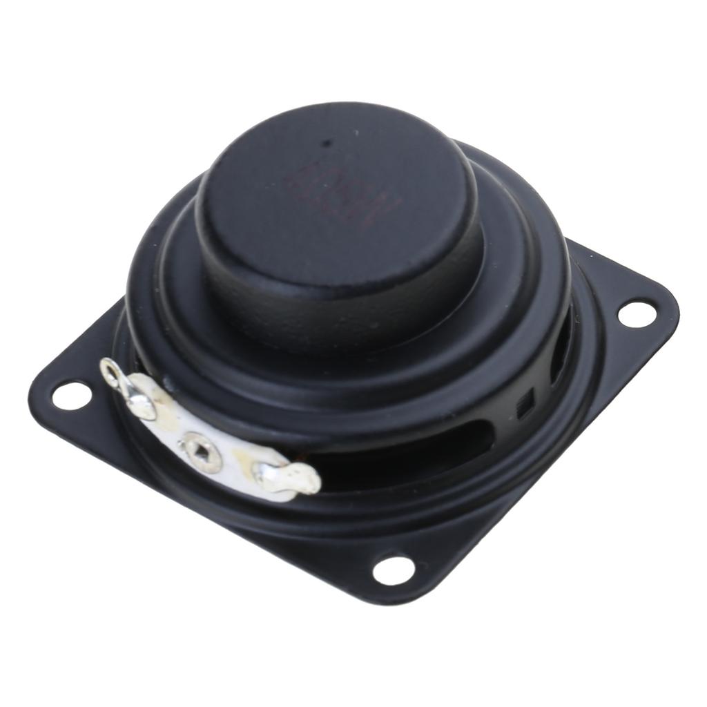 2Pcs 40mm 4Ohm 5W Portable Speakers 2inch 16 Cores Small Full Ranges Rubber Side Inner Magnetic Speaker Replacement