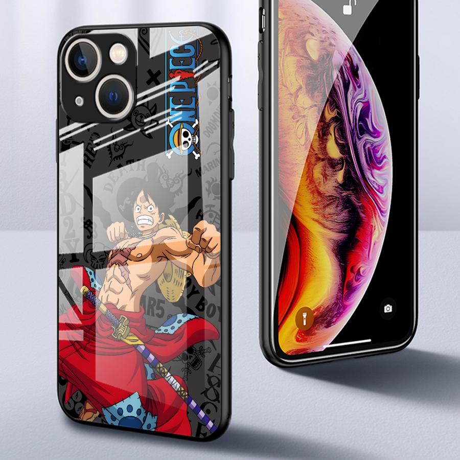 Glass Phone Cover Case for iPhone 17 Pro Max 13 Air 14 11 8 15 Plus 12 XR 16 OneS P-ieceS Cool