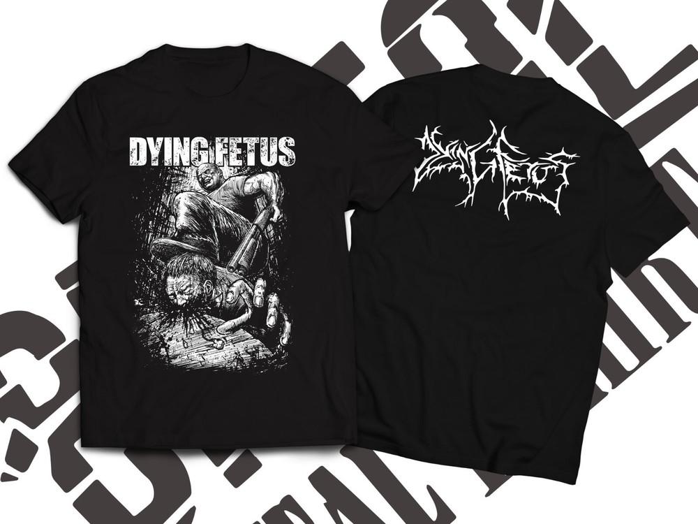 Dying Fetus Band T-shirt Unisex Cotton Tee All Sizes BO1353 Unisex T-Shirt