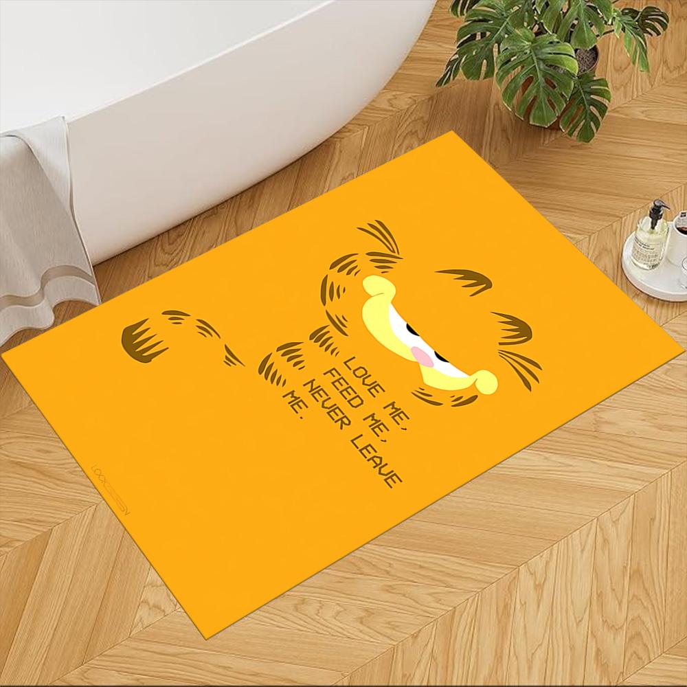 Garfield's Playful Adventures Non-Slip Home Carpet Design for Office Decor Living Room Bedroom Gift
