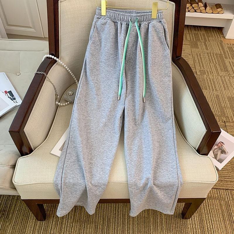 Spring and Summer College Style Girls' Casual Sports Suit Loose Fit Short Sleeved Pants Two-piece Set