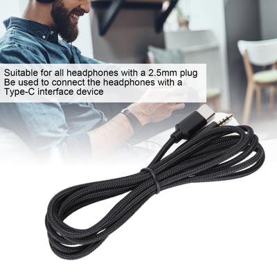 1.5m Length Headphone Audio Cable for AKG K490 NC K545 for QC25 0E2 OE2i AE2 E2i Sound Enhancement