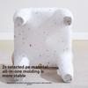 Nordic Style Cute Plastic Bow Shaped Backrest Cartoon Office Desk Chair Child Dining Chair  Bedroom Living Room Stool Furniture