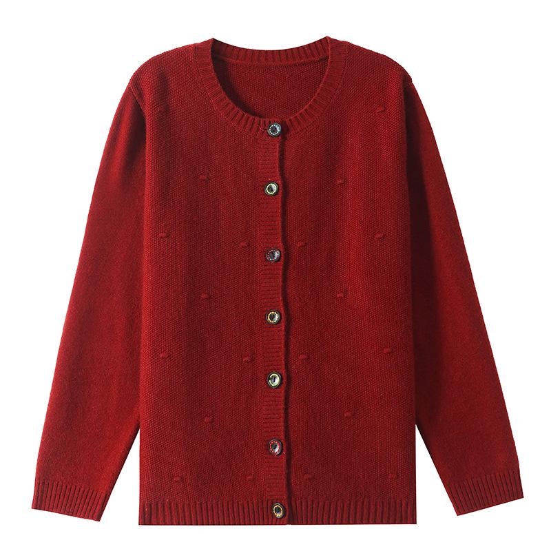Plus Size Loose Slimming Sweater Coat - 2025 Autumn Fashionable Knitted Cardigan