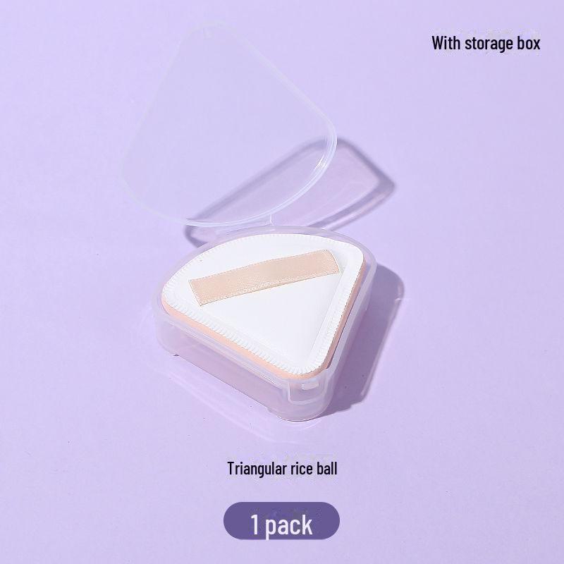 Dreieckiger Marshmallow-Luftkissen-Puderquaste: Superweiches Schwamm-Make-up-Tool