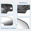 Passenger Side Mirror Glass Manual For 1999-2007 Chevy Silverado GMC Sierra
