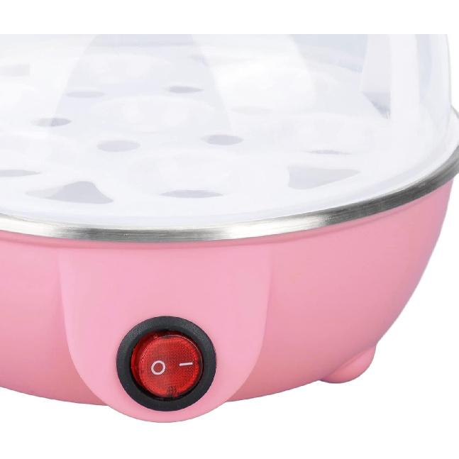 350W Electric Egg Cooker, 7 Egg Capacity Rapid Egg Cooker for Hard Boiled, Poached, Scrambled, or Omelets, Auto Shut Off Feature, with Water